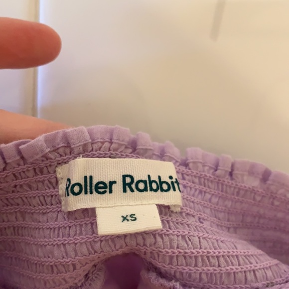 Paraiso Fiorella Dress roller rabbit purple dress size xs NWOT - Picture 5 of 5